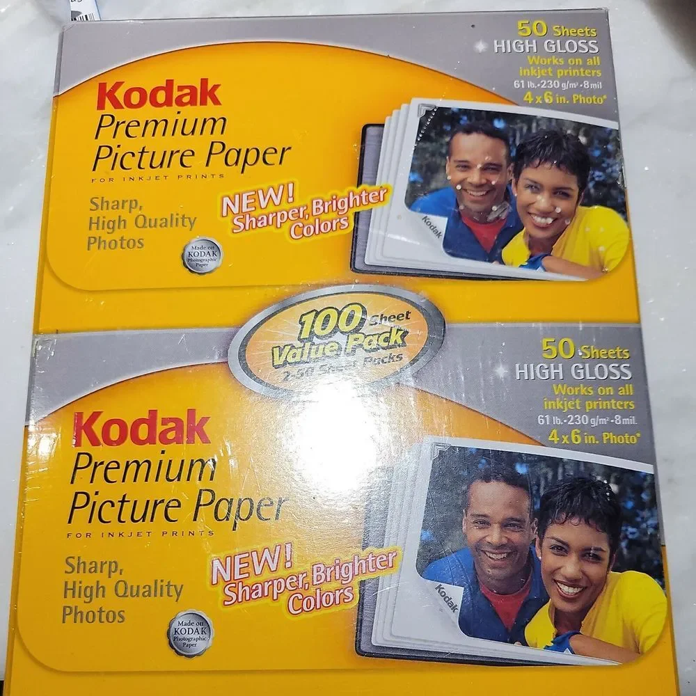 Kodak Premium Picture Paper‎ High Gloss 100 Sheets